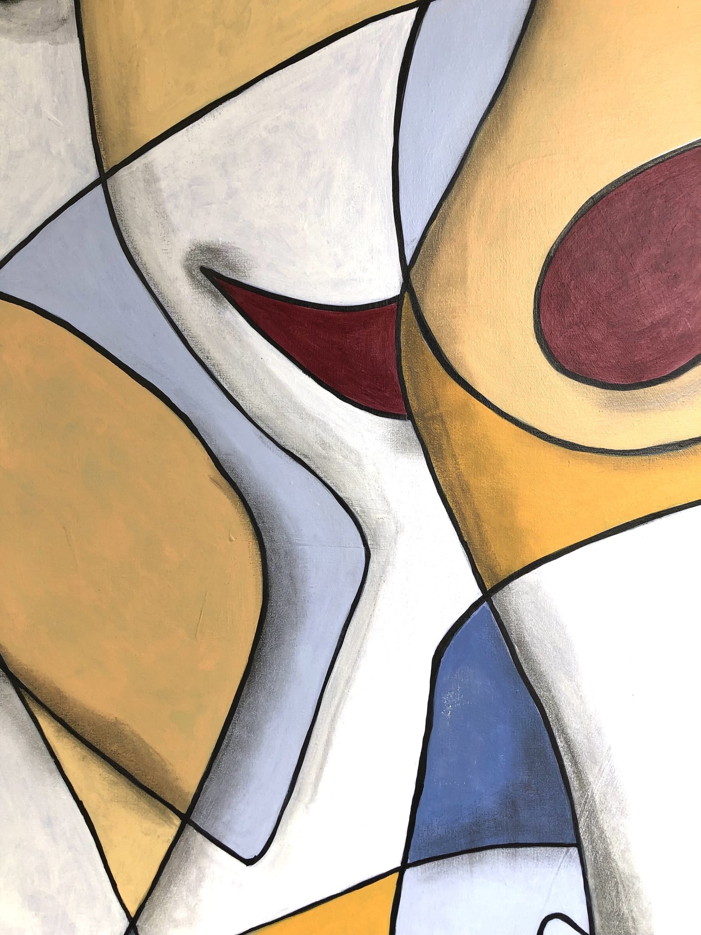 characters-abstract painting