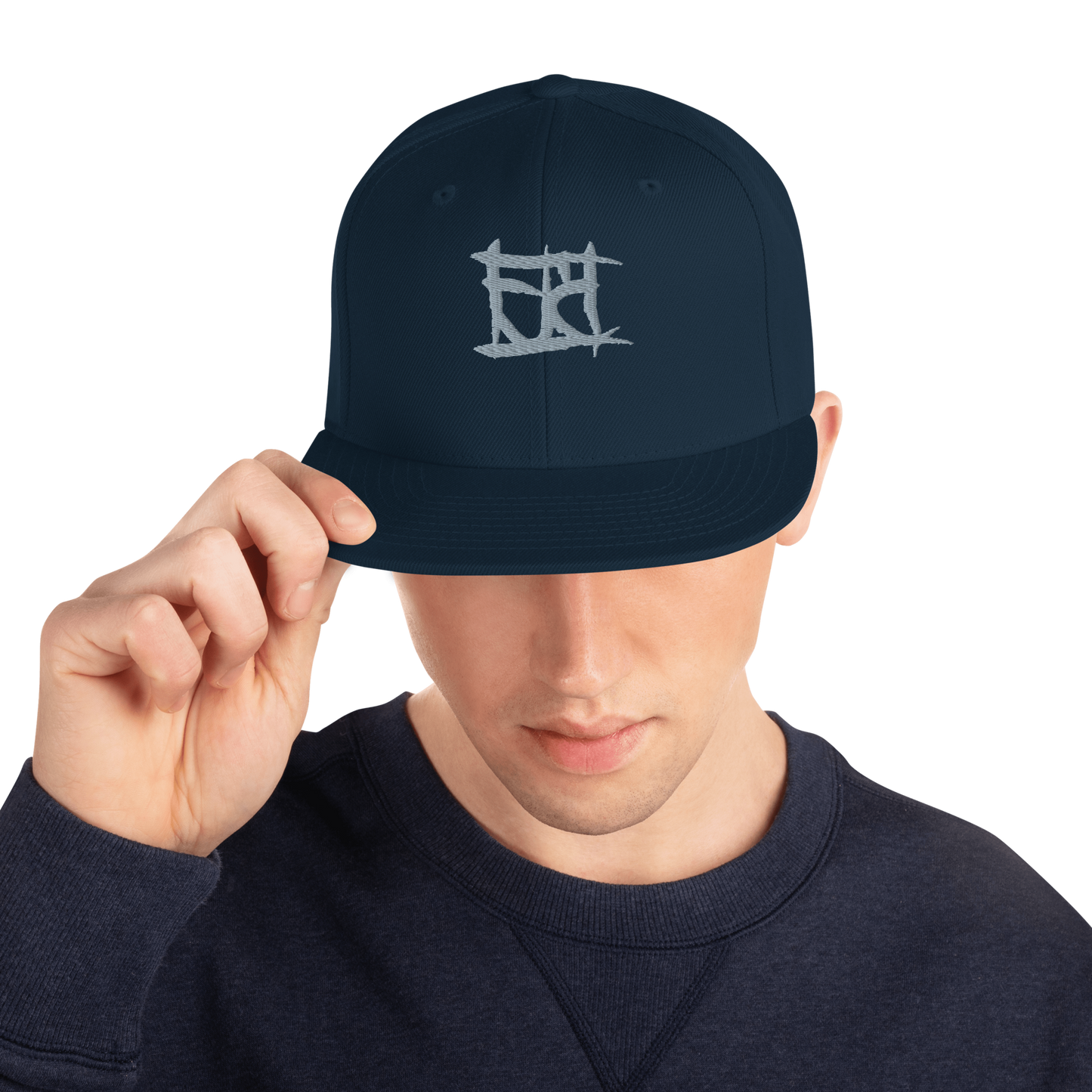 Embroidered Snapback hat
