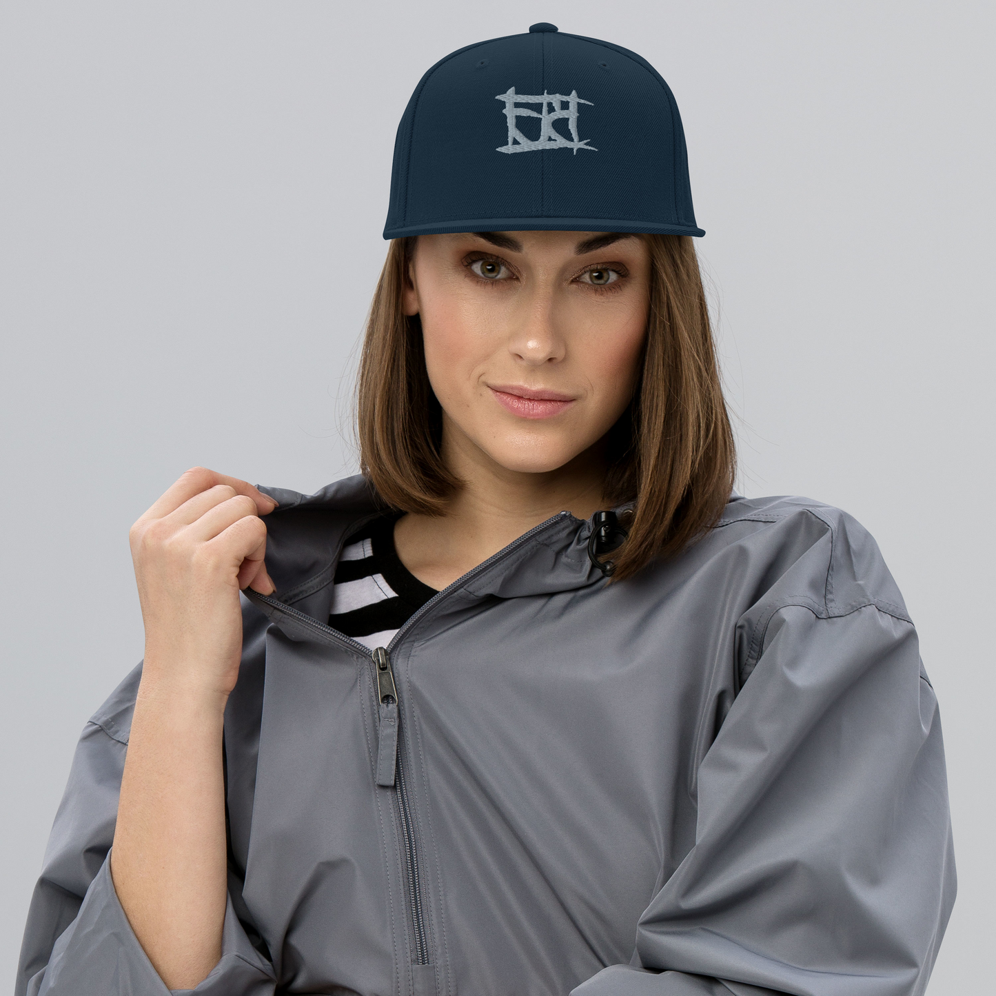 Embroidered Snapback hat