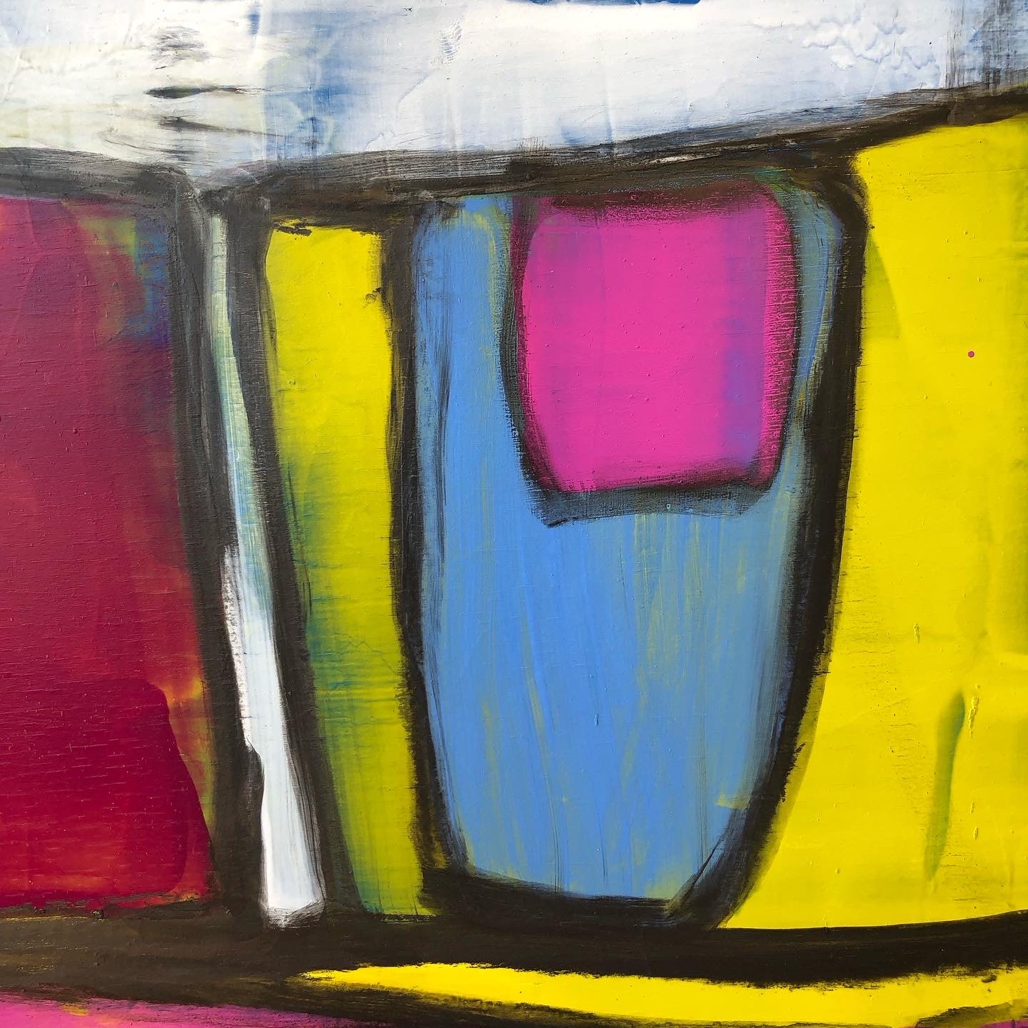 Characters-Abstract painting