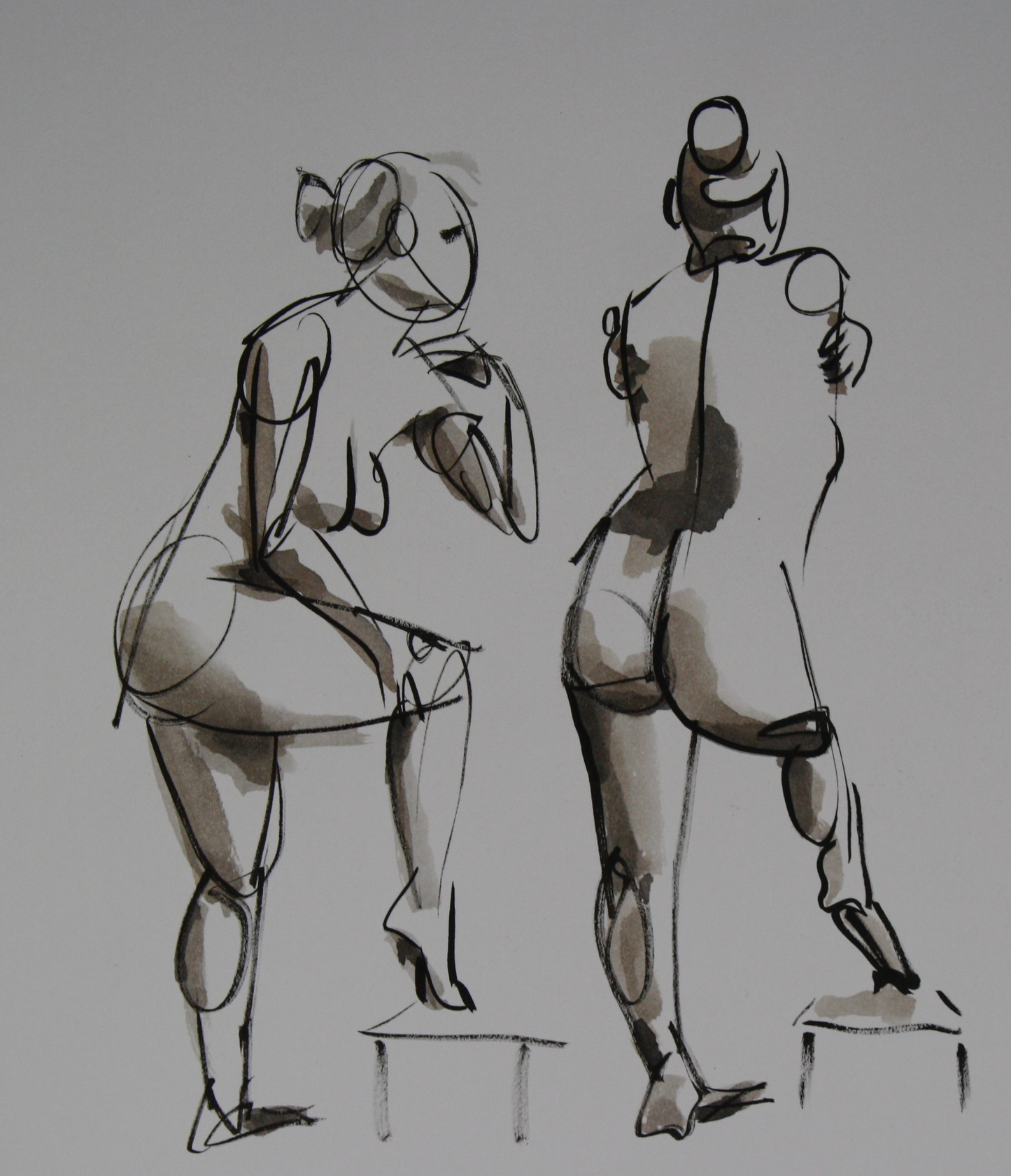 Figure-Gestural Woman
